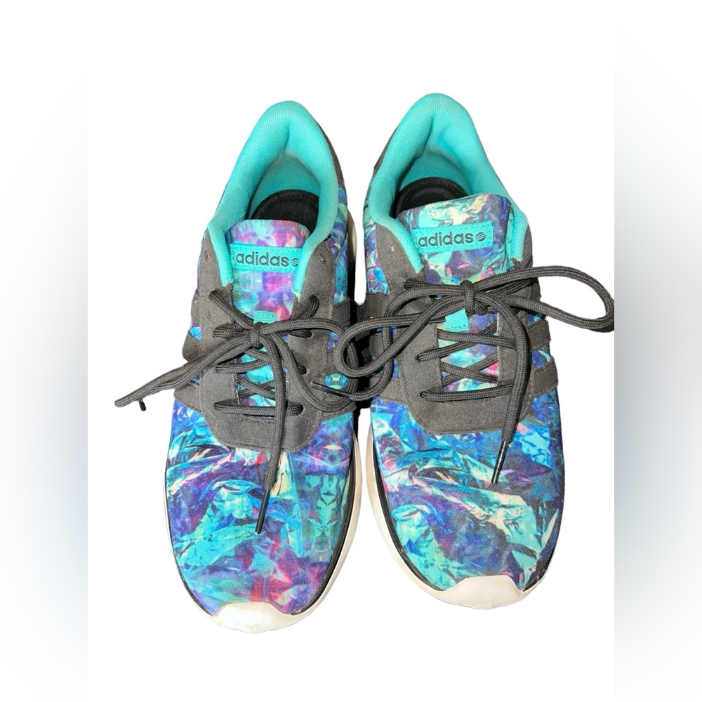 Women’s Adidas Neo Lite Racer Running Shoes Size US 8.5 - Picture 1 of 9